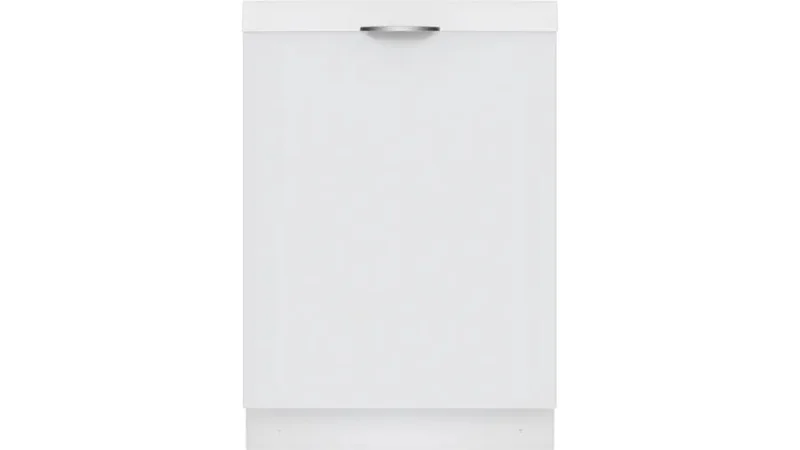 Bosch - 46 dBA Built In Dishwasher in White - SHS53CM2N White