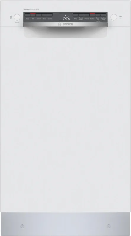 Bosch - 46 dBA Built In Dishwasher in White - SPE53C52UC White