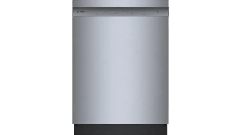 Bosch - 48 dBA Built In Dishwasher in Stainless - SHE4AEM5N Stainless
