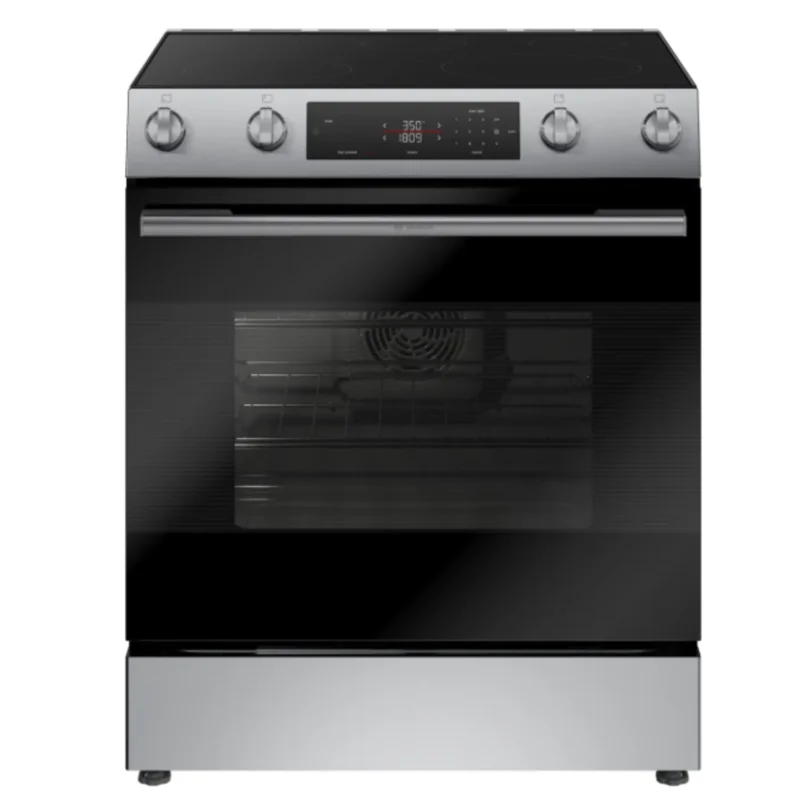 Bosch - 5.8 cu. ft Electric Range in Stainless - HEF1050MC Stainless