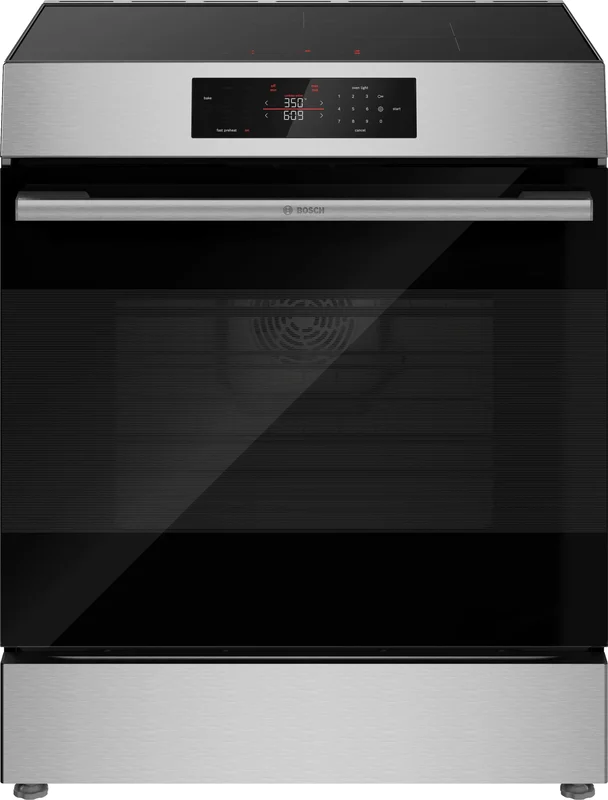 Bosch - 5.8 cu. ft Electric Range in Stainless - HIF3050MC Stainless