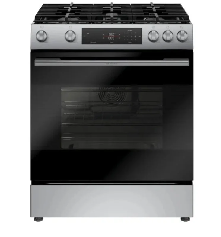 Bosch - 5.8 cu. ft Gas Range in Stainless - HGF3050MUC Stainless