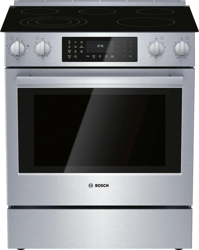 Bosch - 5 cu. ft Electric Range in Stainless - HEIP056C Stainless