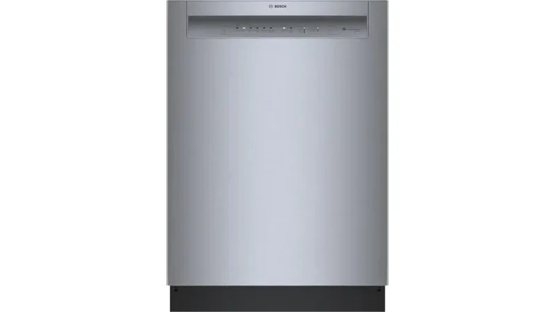 Bosch - 50 dBA Built In Dishwasher in Stainless - SHE3AEE5N Stainless