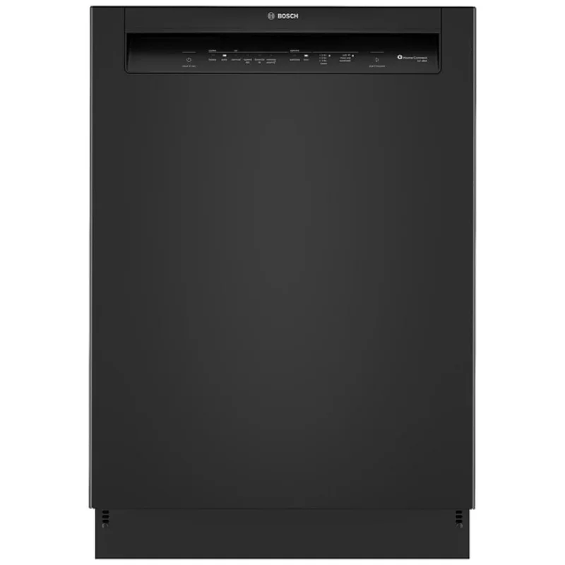 Bosch - 52 dBA Built In Dishwasher in Black - SHE2ADF6N Black