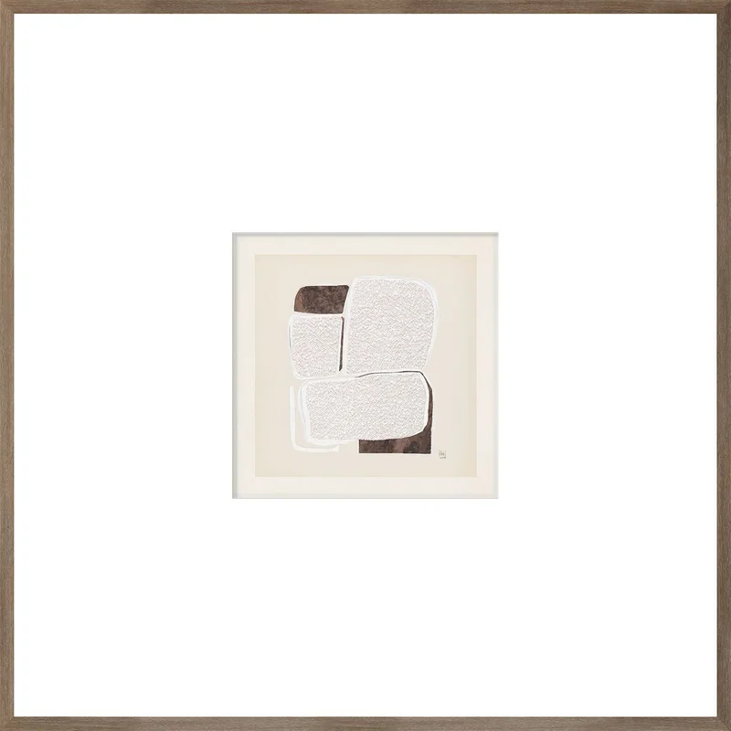 Boucl Abstracts III, 33" x 33"