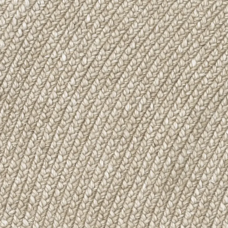 Braid Round Rug, Mushroom