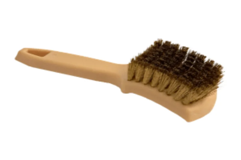 Brass Bristle Whitewall And Tire Brush