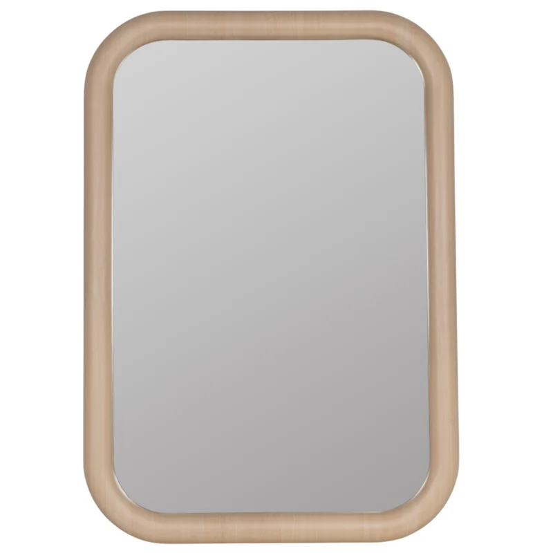 Brixten Natural Oak Wall Mirror, 27.75" X 39.5"