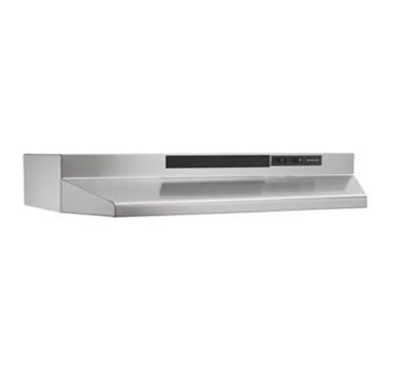 Broan - 24 Inch 160 CFM Under Cabinet Range Vent in Stainless - BU224SS Stainless
