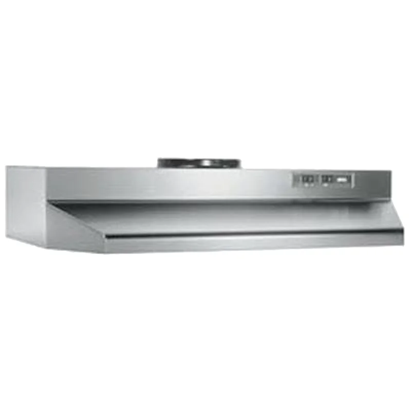 Broan - 24 Inch 160 CFM Under Cabinet Range Vent in Stainless - CM124SSN Stainless