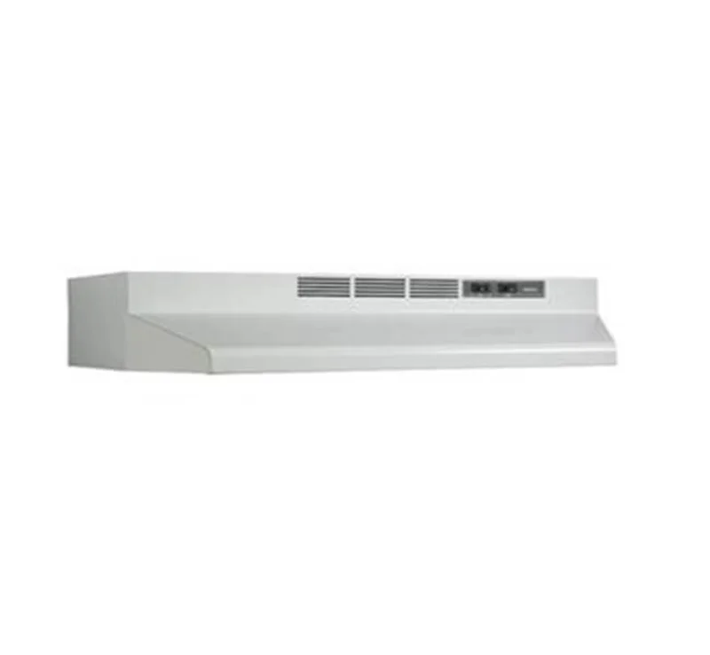 Broan - 24 Inch 230 CFM Under Cabinet Range Vent in White - BU224WH White