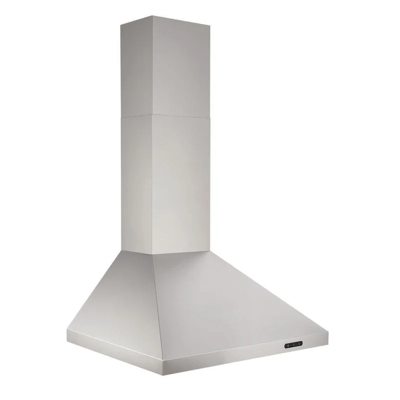 Broan - 24 Inch 460 CFM Wall Mount and Chimney Range Vent in Stainless - EW4824SS Stainless