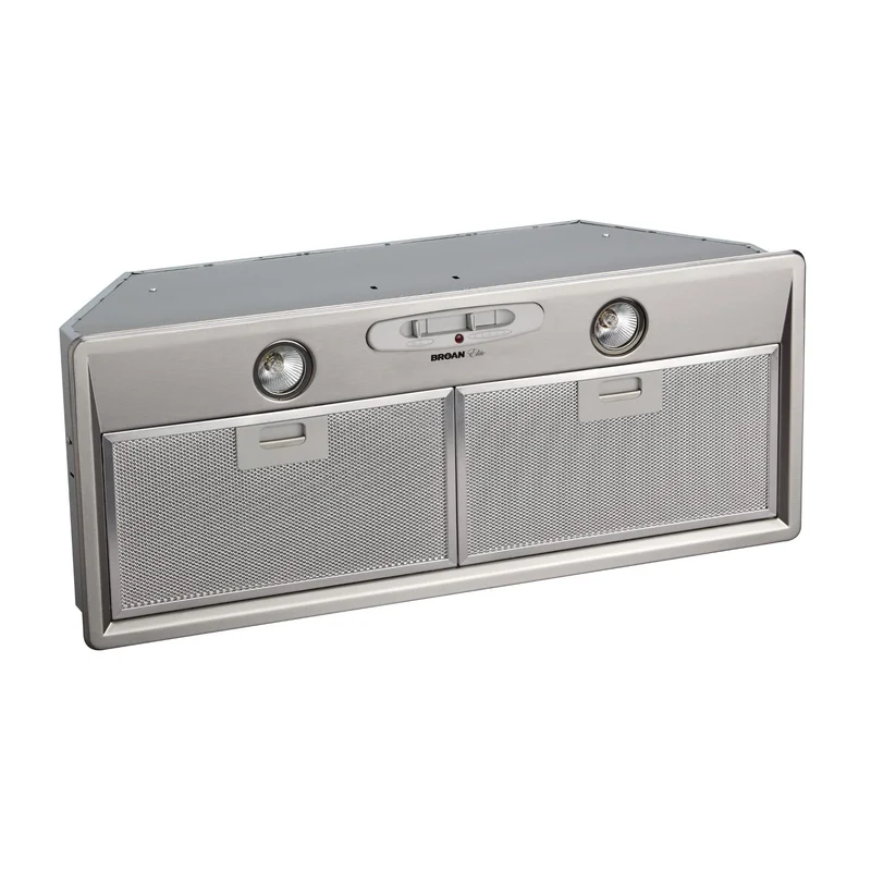 Broan - 28 Inch 400 CFM Blower & Insert Vent in Stainless - RMP17004 Stainless