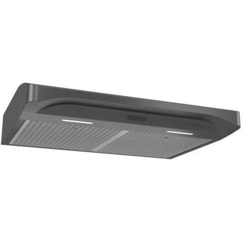 Broan - 29.875 Inch 375 CFM Under Cabinet Range Vent in Black Stainless - VCQDD130BLS Black Stainless