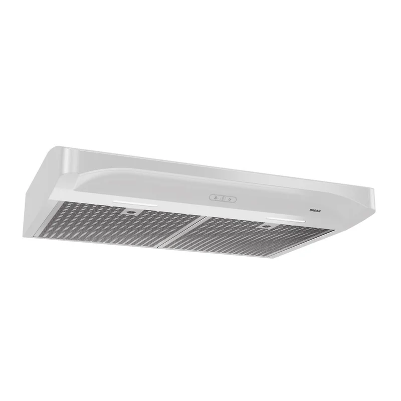 Broan - 29.875 Inch 375 CFM Under Cabinet Range Vent in White - BQDD130WW White