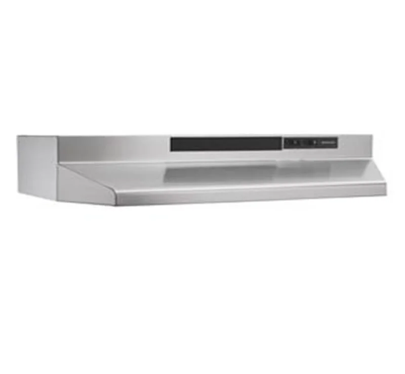 Broan - 30 Inch 230 CFM Under Cabinet Range Vent in Stainless - BU230SS Stainless