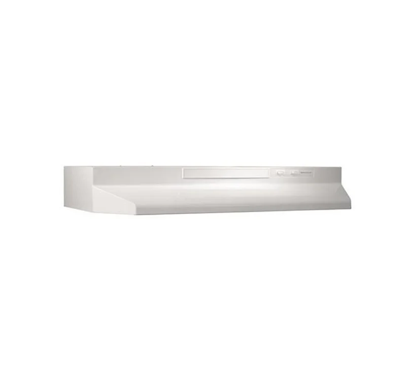 Broan - 30 Inch 230 CFM Under Cabinet Range Vent in White - BU230WW White