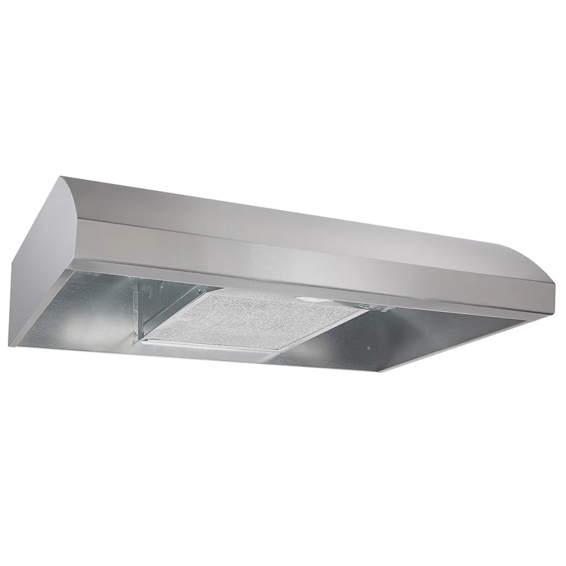 Broan - 30 Inch 270 CFM Under Cabinet Range Vent in Stainless - BXT130SSC Stainless