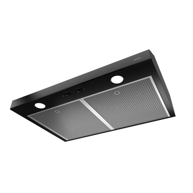 Broan - 30 Inch 300 CFM Under Cabinet Range Vent in Black - BCS330BLC Black