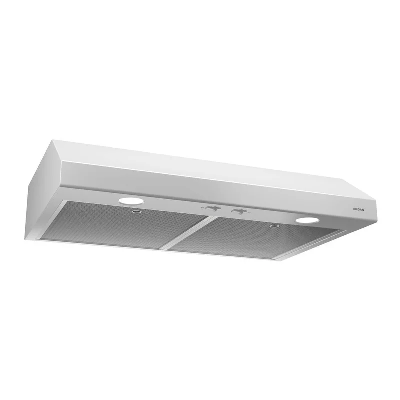 Broan - 30 Inch 300 CFM Under Cabinet Range Vent in White - BCS330WWC WHITE