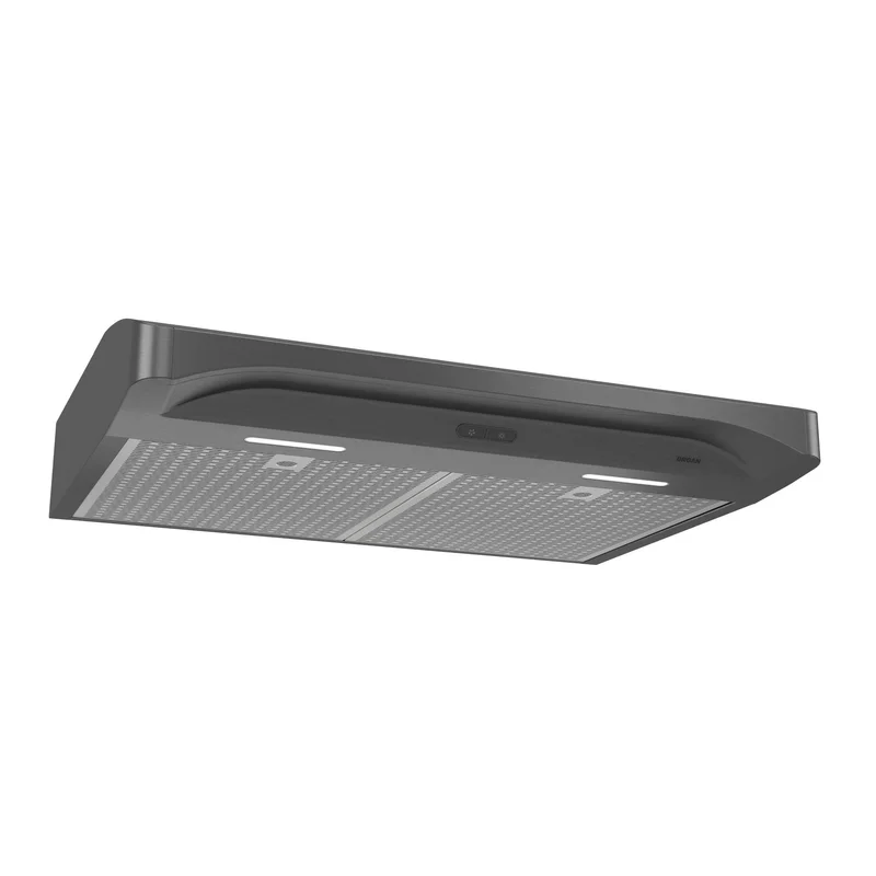 Broan - 30 Inch 375 CFM Under Cabinet Range Vent in Black Stainless - BQDD130BLS Black Stainless