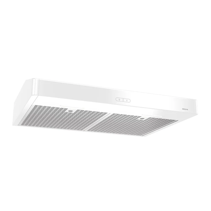 Broan - 30 Inch 375 CFM Under Cabinet Range Vent in White - BNDD130WW White