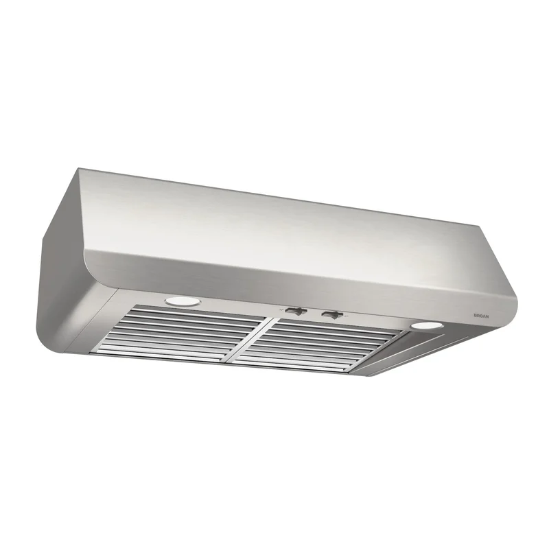 Broan - 30 Inch 400 CFM Under Cabinet Range Vent in Stainless - BPDC130SS Stainless