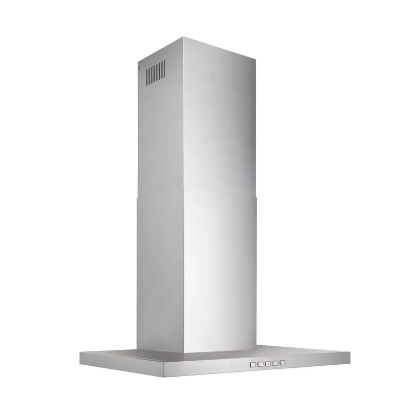 Broan - 30 Inch 450 CFM Wall Mount and Chimney Range Vent in Stainless - BWT1304SS Stainless