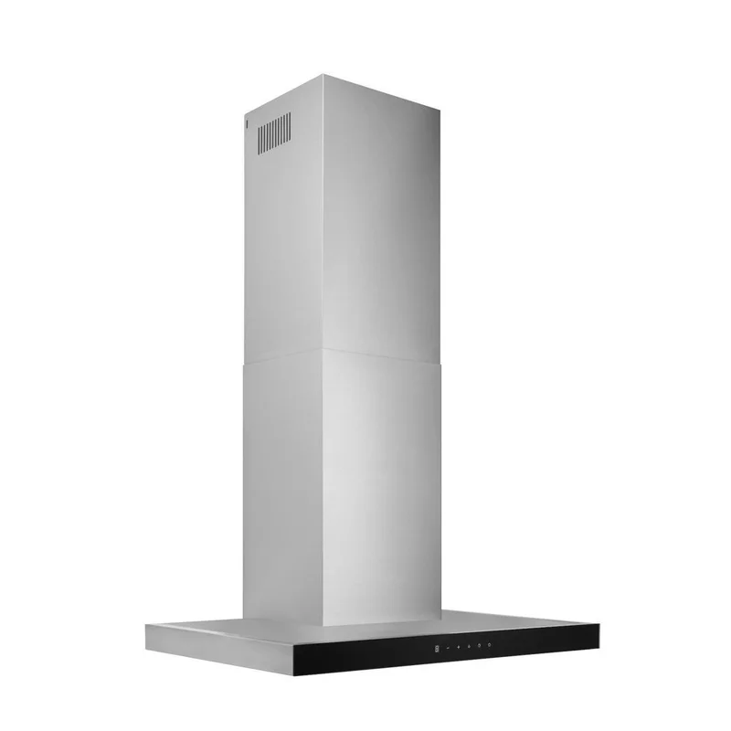 Broan - 30 Inch 450 CFM Wall Mount and Chimney Range Vent in Stainless - BWT1304SSB Stainless
