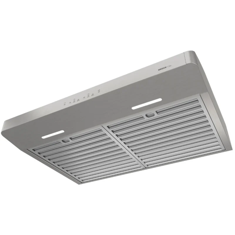 Broan - 30 Inch 600 CFM Under Cabinet Hood Vent in Stainless - ERLE130SS Stainless