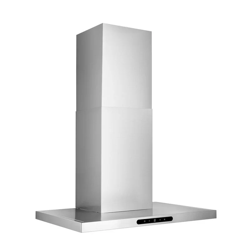 Broan - 30 Inch 640 CFM Wall Mount and Chimney Range Vent in Stainless - EWT1306SS Stainless