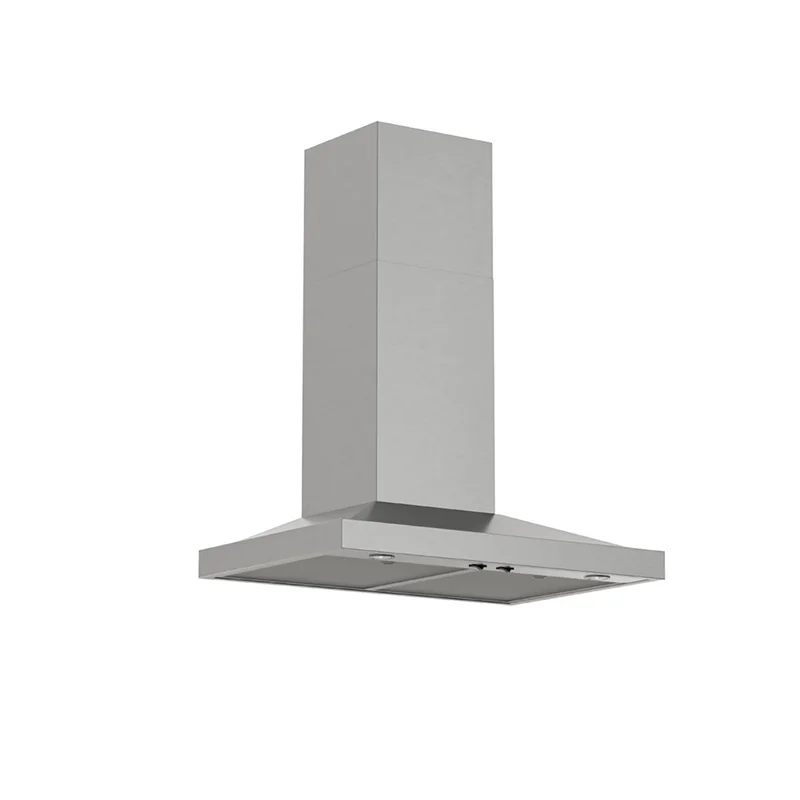 Broan - 30 Inch 650 CFM Wall Mount and Chimney Range Vent in Stainless - EWS1306SS Stainless