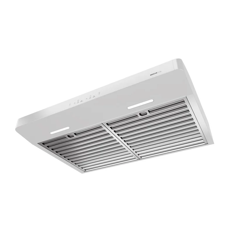 Broan - 35.875 Inch 650 CFM Under Cabinet Range Vent in White - ERLE136WH White