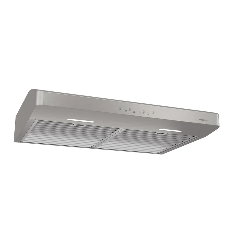 Broan - 36 Inch 650 CFM Under Cabinet Range Vent in Stainless - ERLE136SS Stainless