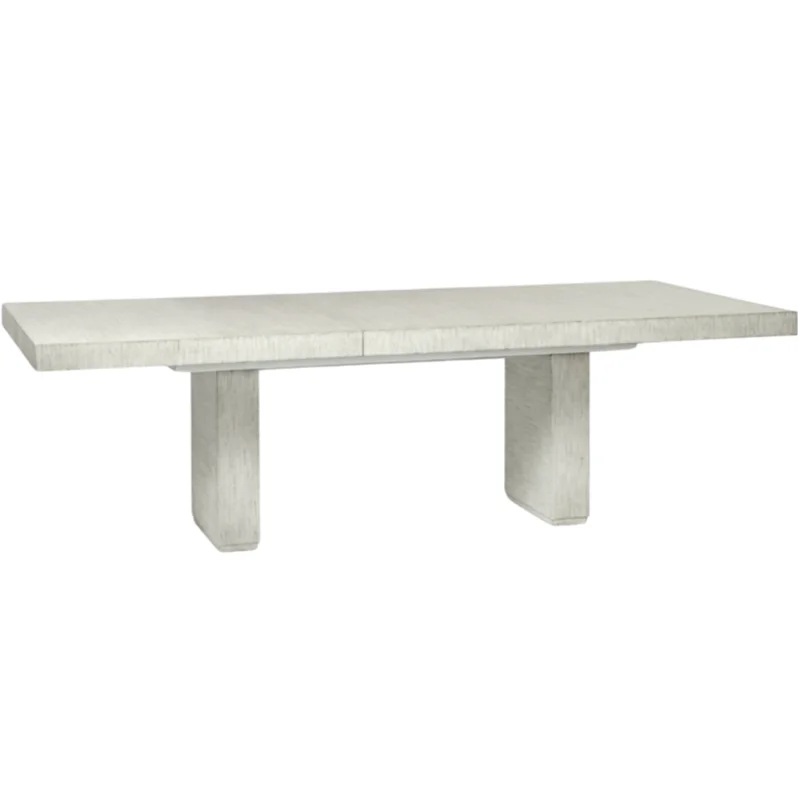 Broderick Extendable Dining Table, Light Driftwood 80" to 120" L
