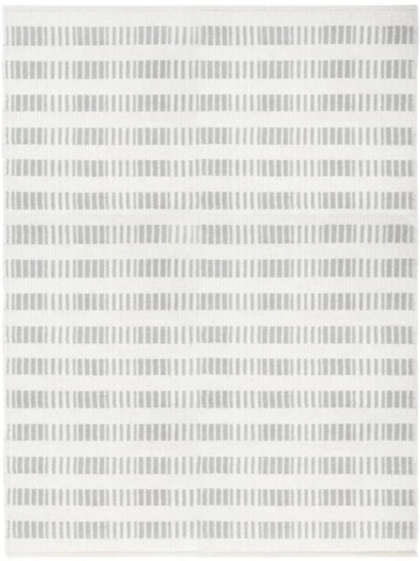 Brooke Handwoven Rug, Light Grey