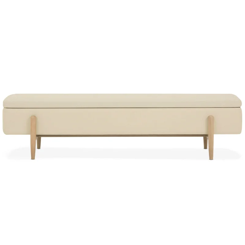 Brynn Storage Bench, Acorn, 18"H x 72"W x 19"D
