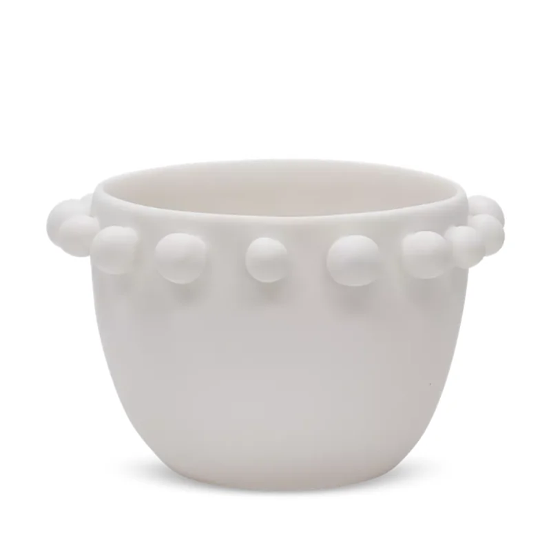 Bubble Large Deep Bowl, White
