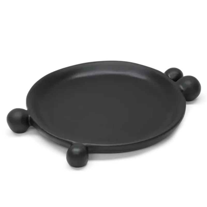 Bubble Platter, Black