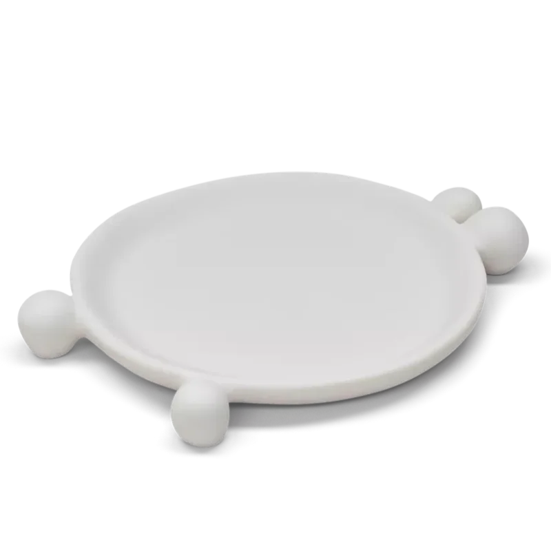 Bubble Platter, White