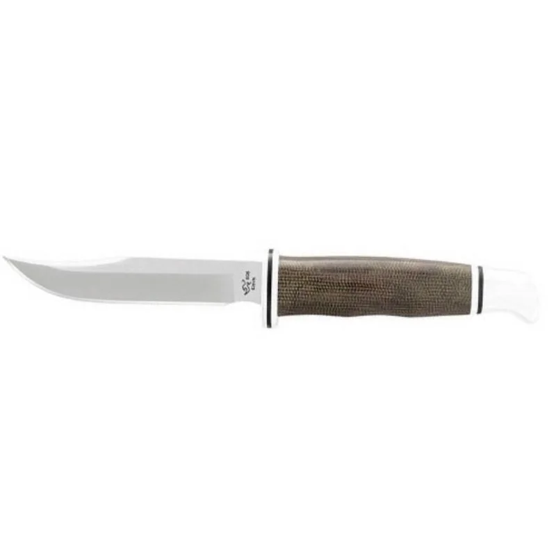 Buck 102GRS1-B - Woodsman Pro - Green Canvas Micarta