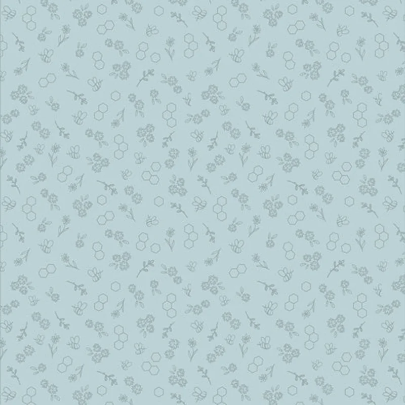 BUMBLE & BLOOM: Bumble & Bloom-Sky (1/4 Yard)