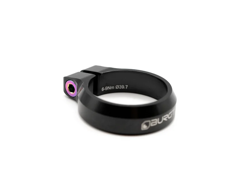 Burgtec Seat Collar Bolt - Titanium Rainbow Oil Slick