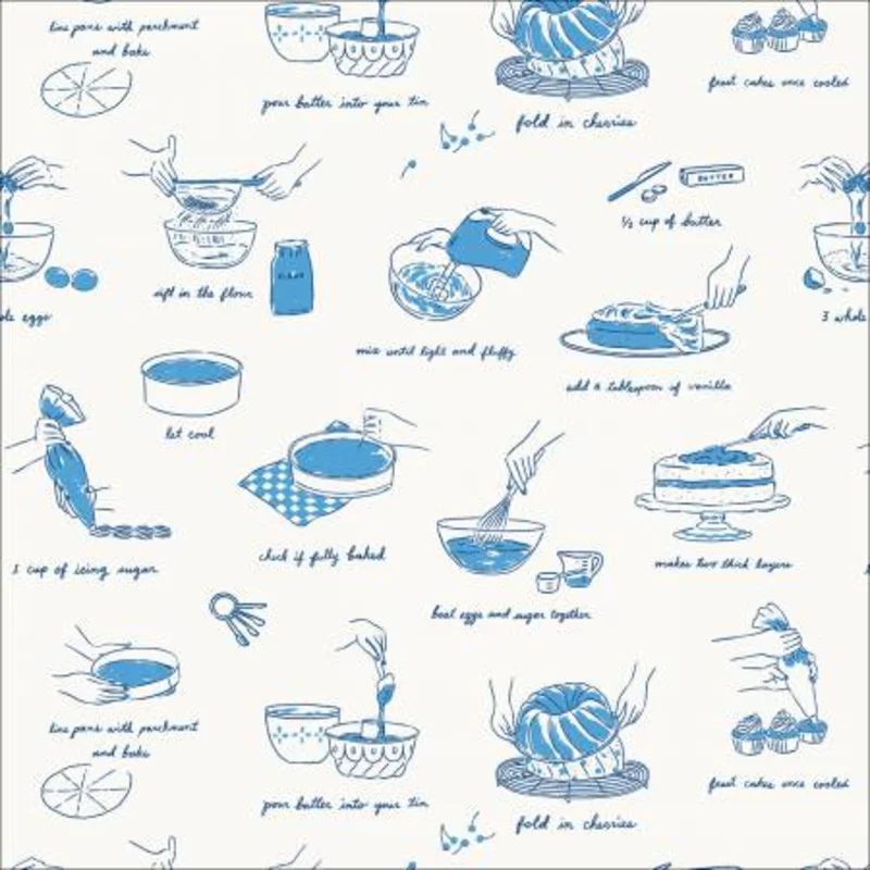 BUTTERCREAM: Baking Book (1/4 Yard)