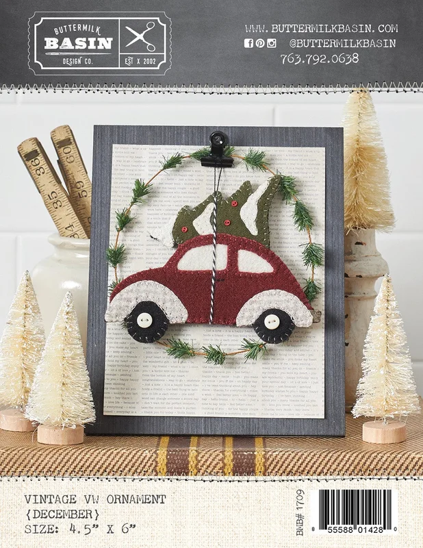 BUTTERMILK BASIN: Vintage VW Ornament-December