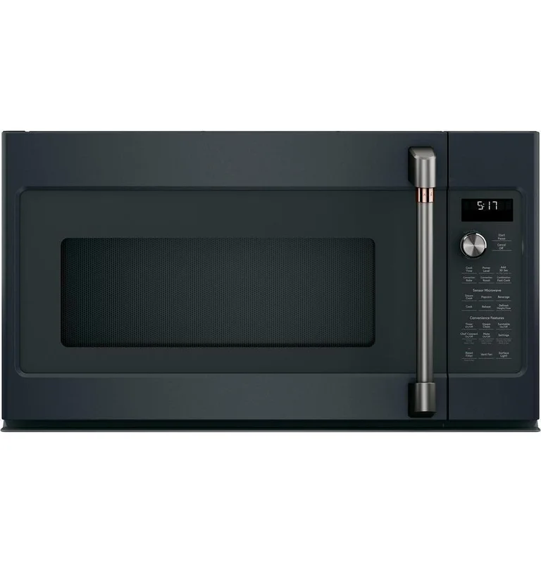 Caf - 1.7 cu. Ft Over the range Microwave in Black - CVM517P3MD1 Black