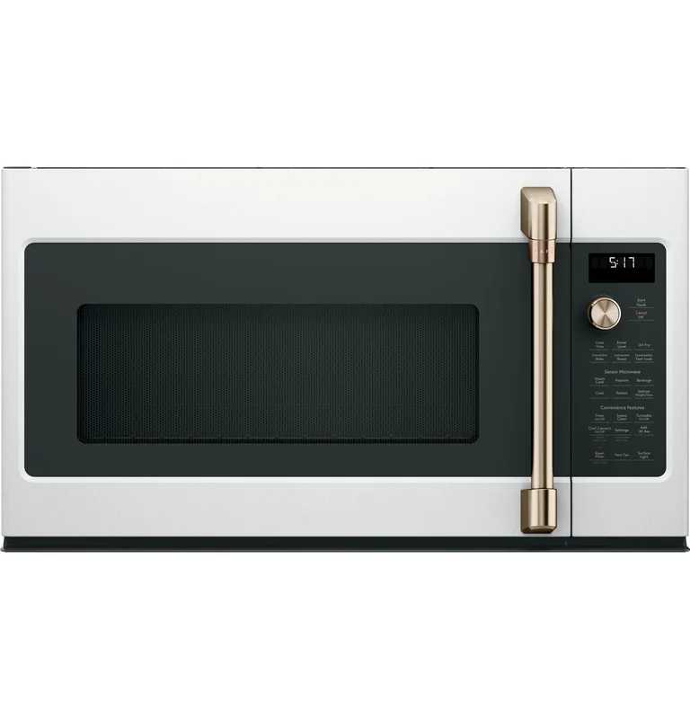 Caf - 1.7 cu. Ft Over the range Microwave in White - CVM517P4RW2 White