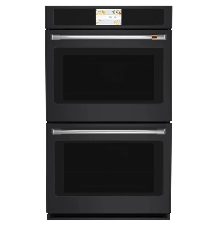 Caf - 10 cu. ft Double Wall Oven in Black - CTD90DP3ND1 Black