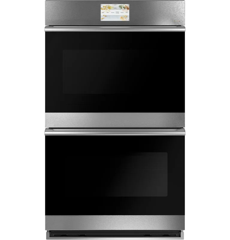 Caf - 10 cu. ft Double Wall Oven in Platinum Glass - CTD70DM2NS5 Platinum Glass